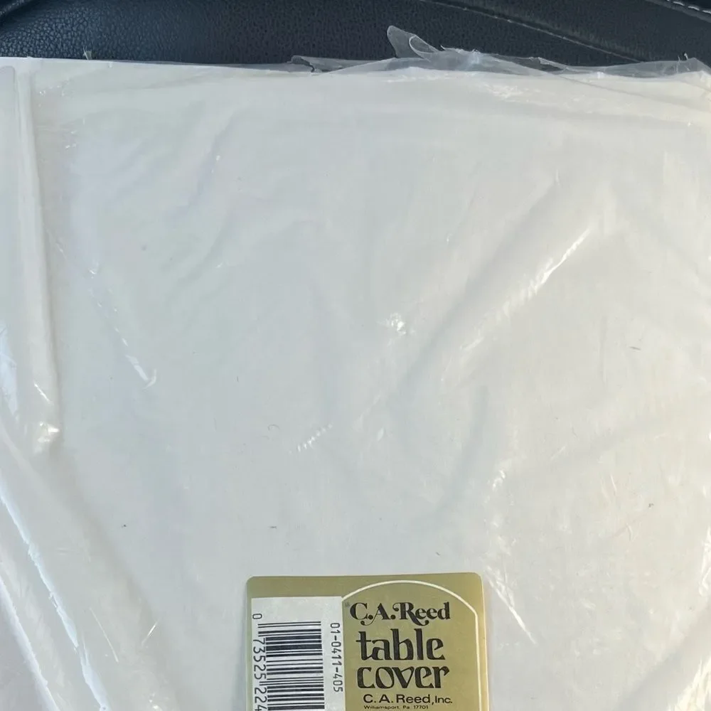 C. A. Reed Tablecloths (2) Stork‎ Teddy Baby Shower Paper 52 in. X 92